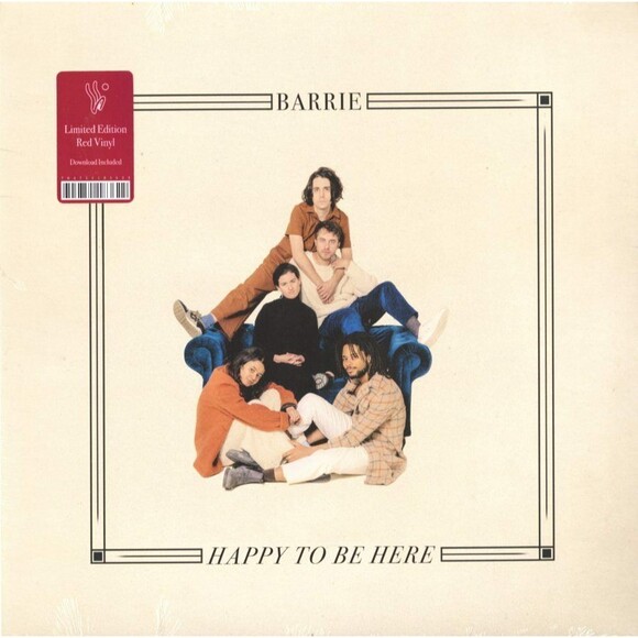 Barrie, Happy To Be Here, Limited Edition, Red, Colored Vinyl, Winspear 2019 NEW - Picture 1 of 2